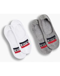 Levi's Socks Low Rise Sportwear Logo - Grau