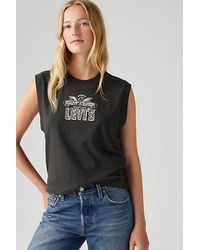 Levi's - Boxy Tank Top Mit Grafik - Lyst