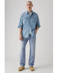 Levi's - 555 Relaxed Straight Lightweight Linen+ Denim Jeans - Lyst