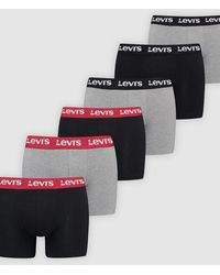 Levi's - Repeat Logo Boxerslips Set Van 6 - Lyst