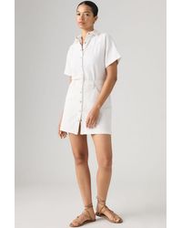 Levi's - Short Sleeve Logan Western Lightweight Dress - Lyst