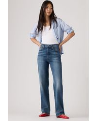 Levi's - Ribcage Full Length Jeans - Lyst