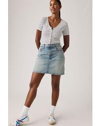 Levi's - Mid Thigh Skirt - Lyst