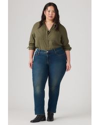 Levi's - 314 Shaping Straight Jeans (Plus Size) - Lyst