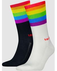 Levi's - Regular Cut Pride Socks 2 Pack - Lyst