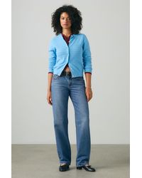Levi's - Supersoft Pointelle Crewneck Cardigan - Lyst