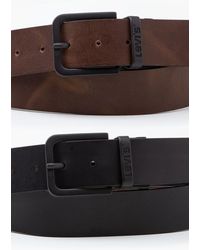 Levi's - Cinturón Reversible Con Hebilla De Metal - Lyst