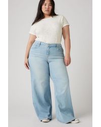 Levi's - 318 Shaping Wide Leg Jeans (Plus Size) - Lyst