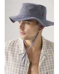 Levi's - Bucket Hat Met Trekkoord - Lyst