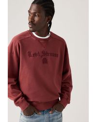 Levi's - Boxy Graphic Crewneck Sweatshirt - Lyst