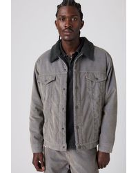 Levi's - Relaxed Sherpa Corduroy Trucker Jacket - Lyst