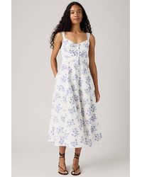 Levi's - Vestido Midi Ravina - Lyst