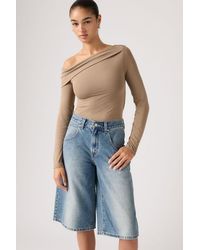 Levi's - Clara Off Shoulder Long Sleeve Top - Lyst
