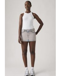 Levi's - Superlow Mini Skirt - Lyst