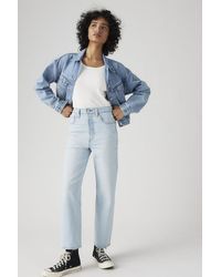 Levi's - Ribcage Straight Ankle Jeans - Lyst