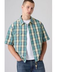 Levi's - Short Sleeve Boxy Western Lightweight Shirt - Lyst