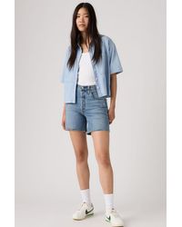 Levi's - 501 Mid Thigh Lightweight Shorts - Lyst