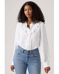 Levi's - Camicetta Jane Eyelet - Lyst