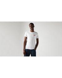 Levi's - Rundhals t shirt mit grafik – 2er pack - Lyst