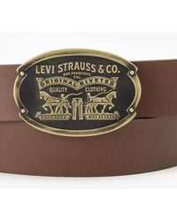 Levi's - Billy Plaque Belt - Lyst