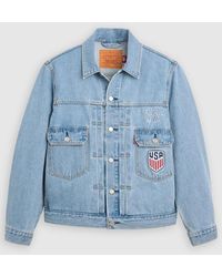 Levi's - U. S. Soccer Type Ii Trucker Jacket - Lyst
