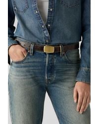 Levi's - Presidio Plaque Buckle Belt - Lyst