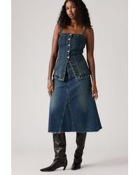 Levi's - Decon Rok Met A Lijn En Hoge Taille - Lyst