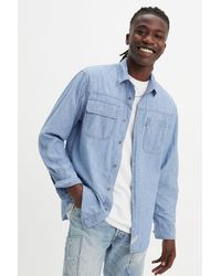 Levi's - Long Sleeve Auburn Worker Shirt - Lyst