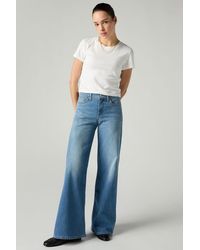 Levi's - 318 Shaping Wide Leg Lightweight Jeans - Lyst