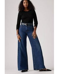 Levi's - Jeans 728 A Vita Alta Con Gamba Ampia - Lyst