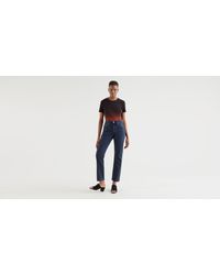 Levi's 501® ® Crop Jeans - Blau