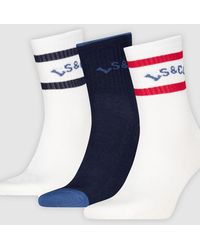 Levi's - Short Cut Sport Socks 3 Pack - Lyst