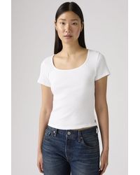 Levi's - Essential Square Neck Tee - Lyst