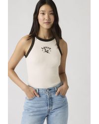 Levi's - Graphic Essential Racer Tank Top - Lyst