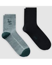 Levi's - Short Cut Mouline Socks 2 Pack - Lyst