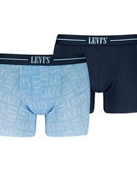 Levi's - Boxer Parigamba Con Logo Discharge Confezione Da 2 - Lyst