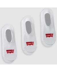 Levi's - Batwing Logo Hoge Sokken Van Gerecycled Katoen 1 Set Van 3 Paar - Lyst