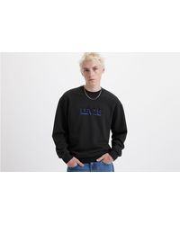 Levi's - Sweat shirt col rond graphique relaxed - Lyst