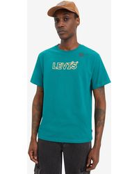 Levi's - Relaxed fit t shirt mit grafik - Lyst