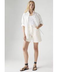 Levi's - High Rise Baggy Shorts - Lyst