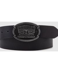 Levi's - Billy Plaque Belt - Lyst