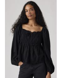 Levi's - Ottie Boho Blouse Met Lange Mouwen - Lyst