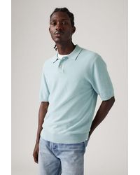 Levi's - Sweater Knit Cotton Linen Polo - Lyst