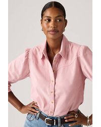Levi's - Camisa Western Journey De Pana - Lyst