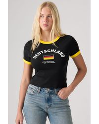 Levi's - X World Cup Mini Ringer Tee - Lyst