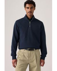 Levi's - Original Housemark Quarter Zip Pullover - Lyst