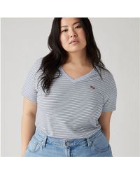 Levi's - The Perfect V Neck Tee (plus Size) - Lyst