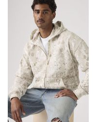 Levi's - Hayes Boxy Sweatshirt Met Volledige Rits - Lyst