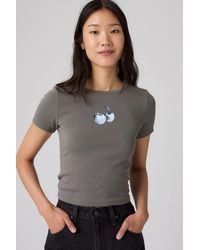 Levi's - Graphic Hayes Cropped Tee - Lyst