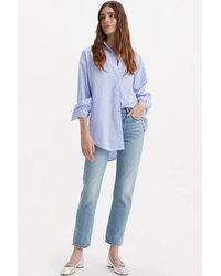 Levi's - 501 Original Lightweight Cropped Jeans - Lyst